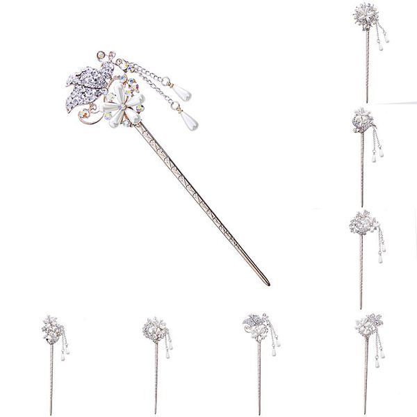 hair clips & barrettes simulated pearl metal sticks long tassels clip pins bride wedding crystal rhinestones jewelry accessories, Golden;silver
hair clips & barrettes simulated pearl metal sticks long tassels clip pins bride wedding crystal rhinestones jewelry accessories, Golden;silver