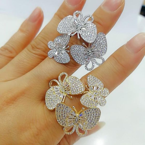 cluster rings godki luxury butterfly bold statement with zirconia stones 2021 women engagement party jewelry high quality, Golden;silver
cluster rings godki luxury butterfly bold statement with zirconia stones 2021 women engagement party jewelry high quality, Golden;silver