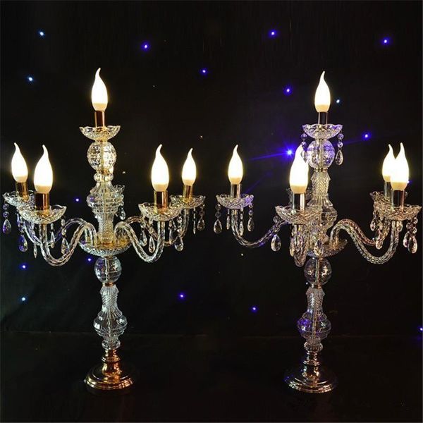 party decoration 2pcs 55cm150 cm height acrylic 6-arms metal candelabras with crystal pendants wedding candle holder centerpiece decor
party decoration 2pcs 55cm150 cm height acrylic 6-arms metal candelabras with crystal pendants wedding candle holder centerpiece decor