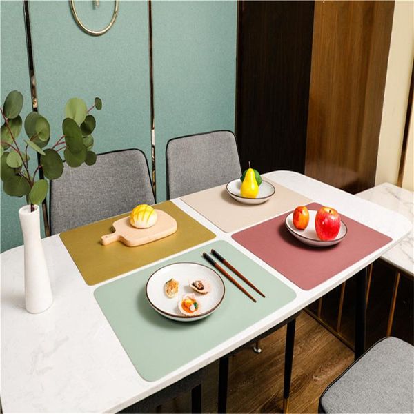 mats & pads double-faced environmental protection, tasteless and waterproof leather table mat,extra thick insulation household coasters
mats & pads double-faced environmental protection, tasteless and waterproof leather table mat,extra thick insulation household coasters
