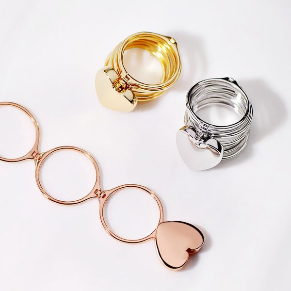 creative stainls steel jewelry heart custom dign folded wedding ring magic 2 in 1 ring bracelet for womens, Golden;silver
creative stainls steel jewelry heart custom dign folded wedding ring magic 2 in 1 ring bracelet for womens, Golden;silver
