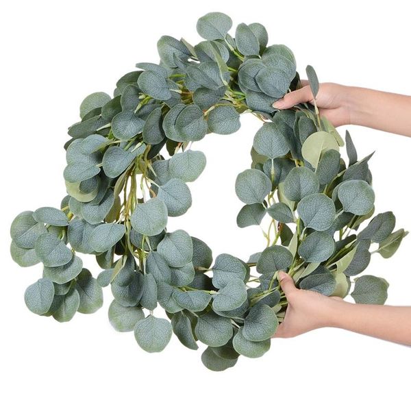 decorative flowers & wreaths 2m artificial eucalyptus garland hanging rattan wedding greenery party backdrop arch wall decor-1
decorative flowers & wreaths 2m artificial eucalyptus garland hanging rattan wedding greenery party backdrop arch wall decor-1