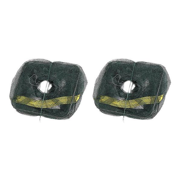 2pcs fish trap net fishing gear crab prawn shrimp crayfish lobster crawdad foldable accessories
2pcs fish trap net fishing gear crab prawn shrimp crayfish lobster crawdad foldable accessories