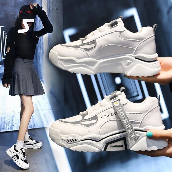 2021 spring reflective platform shoes korean mixed color women's vulcanized sneakers cinderella princess
2021 spring reflective platform shoes korean mixed color women's vulcanized sneakers cinderella princess