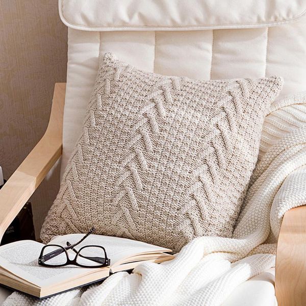 cushion/decorative pillow nordic pure color knitting cushion cover casual case living room sofa home decor without core 45*45cm
cushion/decorative pillow nordic pure color knitting cushion cover casual case living room sofa home decor without core 45*45cm