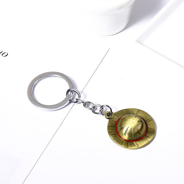keychains creative metal hat keychain pirate wang lu flying man straw skeleton animation peripheral film gifts, Silver
keychains creative metal hat keychain pirate wang lu flying man straw skeleton animation peripheral film gifts, Silver