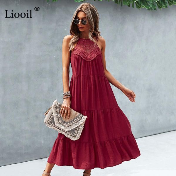 casual dresses liooil patchwork maxi beach dress off shoulder sleeveless summer ladies long for women 2021 vacation sundress, Black;gray
casual dresses liooil patchwork maxi beach dress off shoulder sleeveless summer ladies long for women 2021 vacation sundress, Black;gray