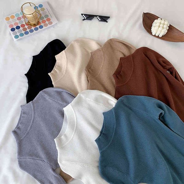 women's sweaters korean style basic turtleneck knitting bottoming warm autumn winter womens pullovers solid minimalist atxj, White;black
women's sweaters korean style basic turtleneck knitting bottoming warm autumn winter womens pullovers solid minimalist atxj, White;black