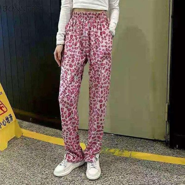 women's pants & capris full length loose design fall bf trendy college straight trousers 2021 women casual pink leopard streetwear ulzz, Black;white
women's pants & capris full length loose design fall bf trendy college straight trousers 2021 women casual pink leopard streetwear ulzz, Black;white