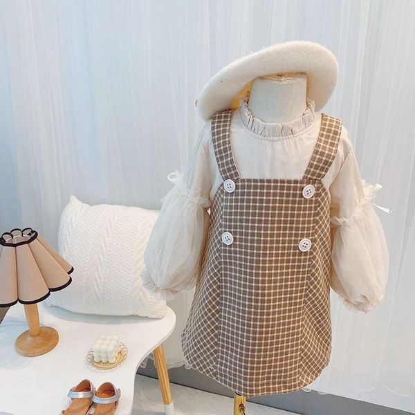 clothing sets girls dress autumn 2021 little girl puff sleeve fashion plaid fake two-piece princess baby children's, White
clothing sets girls dress autumn 2021 little girl puff sleeve fashion plaid fake two-piece princess baby children's, White
