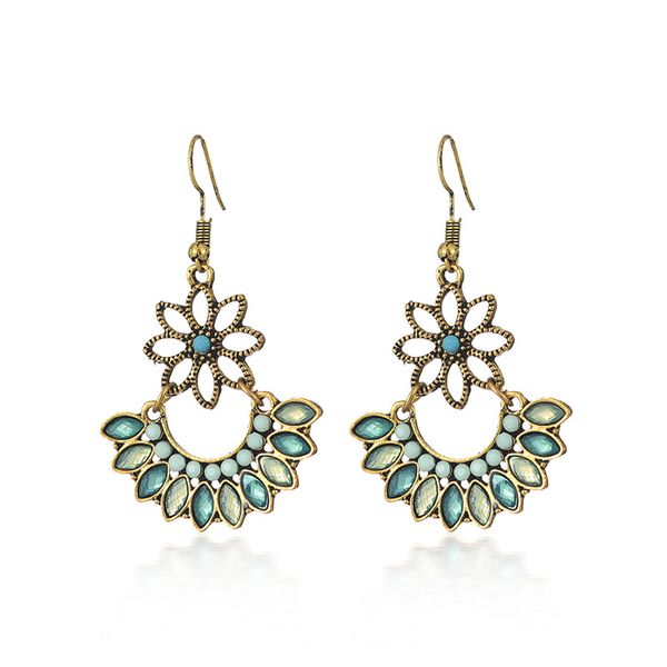vintage rhinestone flower dangle earrings for women elegant ethnic boho summer gold alloy statement jewelry, Silver
vintage rhinestone flower dangle earrings for women elegant ethnic boho summer gold alloy statement jewelry, Silver