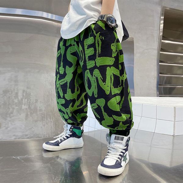 trousers children's anti mosquito pants 2021 foreign style summer clothes boys' korean loose ultra thin breathable for, Blue
trousers children's anti mosquito pants 2021 foreign style summer clothes boys' korean loose ultra thin breathable for, Blue