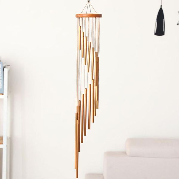 wind chime large chimes outdoor garden decor rotating 18 pipe farmhouse vintage room decorative objects & figurines
wind chime large chimes outdoor garden decor rotating 18 pipe farmhouse vintage room decorative objects & figurines