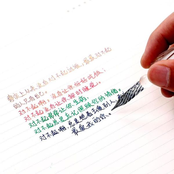 gel pens 2021 s glass signature pen fountain crystal dip sign craft collection offices school stationery
gel pens 2021 s glass signature pen fountain crystal dip sign craft collection offices school stationery