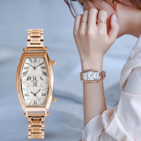 wristwatches 2021 fashion guou brand women watches luxury lady watch stainless steel butterfly buckle vacuum plating double time display, Slivery;brown
wristwatches 2021 fashion guou brand women watches luxury lady watch stainless steel butterfly buckle vacuum plating double time display, Slivery;brown