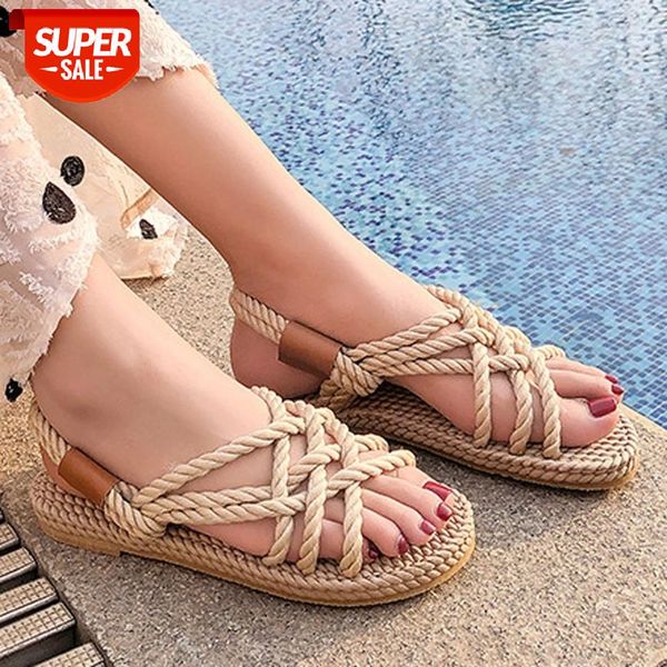 2020 sandals woman shoes braided rope with traditional casual style and simple creativity fashion women summer #ca30, Black
2020 sandals woman shoes braided rope with traditional casual style and simple creativity fashion women summer #ca30, Black