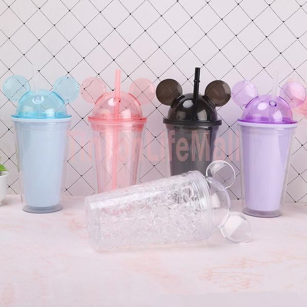 dhl15oz acrylic tumbler with dome lid plus straw double wall clear tumblers with mouse ear reusable cute drink cup fy4301
dhl15oz acrylic tumbler with dome lid plus straw double wall clear tumblers with mouse ear reusable cute drink cup fy4301