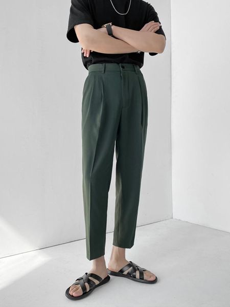 men's suits & blazers 2021 spring autumn classic casual pants men business fashion comfortable straight trousers solid color slim f190, White;black
men's suits & blazers 2021 spring autumn classic casual pants men business fashion comfortable straight trousers solid color slim f190, White;black
