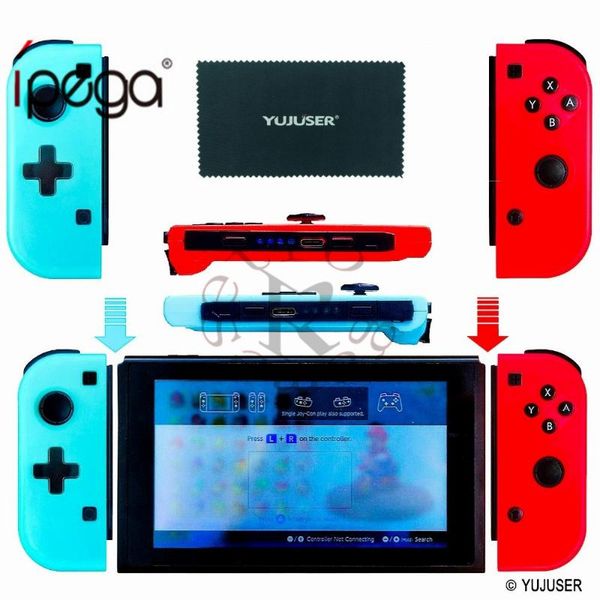 game controllers & joysticks ipega wireless controller for switch including joy-cons and cleaning cloth ns gamepad
game controllers & joysticks ipega wireless controller for switch including joy-cons and cleaning cloth ns gamepad