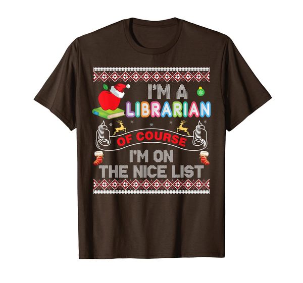 I'm A Librarian Of Course On The Nice List Ugly Sweater T-Shirt, Mainly pictures
I'm A Librarian Of Course On The Nice List Ugly Sweater T-Shirt, Mainly pictures