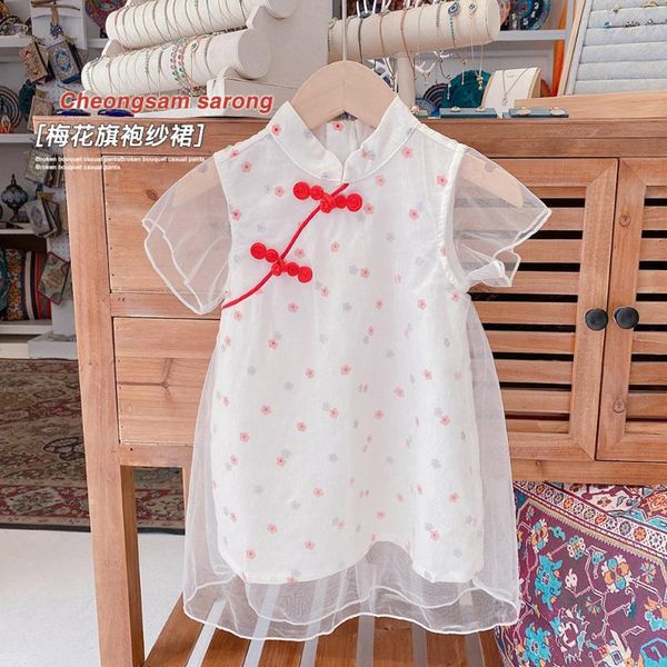 summer est toddler girls shorts sleeve chinese style princess dresses children mesh printed floral cheongsam girl's, Red;yellow
summer est toddler girls shorts sleeve chinese style princess dresses children mesh printed floral cheongsam girl's, Red;yellow