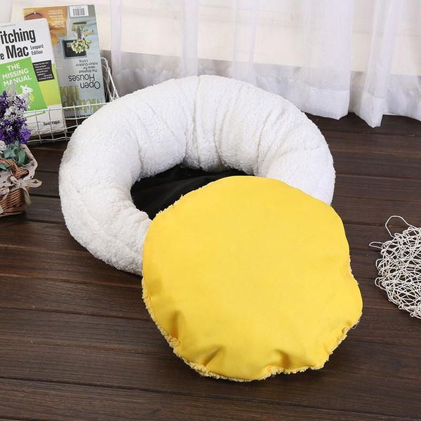 kennels & pens pet products winter warm egg yolk cat kennel non-removable and washable lambskin mat customization
kennels & pens pet products winter warm egg yolk cat kennel non-removable and washable lambskin mat customization