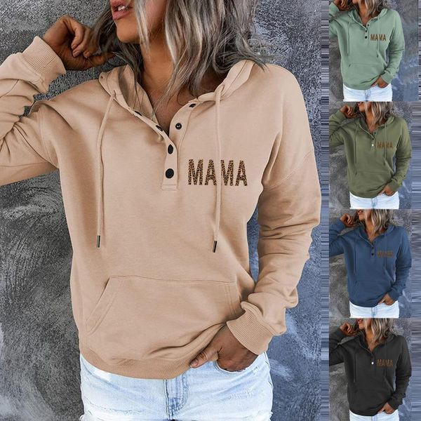 women's hoodies & sweatshirts winter autumn pullover for womens button down drawstring hooded pocket casual long sleeve sudadera mujer, Black
women's hoodies & sweatshirts winter autumn pullover for womens button down drawstring hooded pocket casual long sleeve sudadera mujer, Black