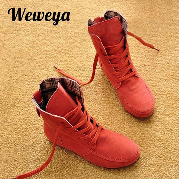 boots weweya winter women fashion ladies shoes tide female casual flat ankle solid color autumn botas mujer, Black
boots weweya winter women fashion ladies shoes tide female casual flat ankle solid color autumn botas mujer, Black