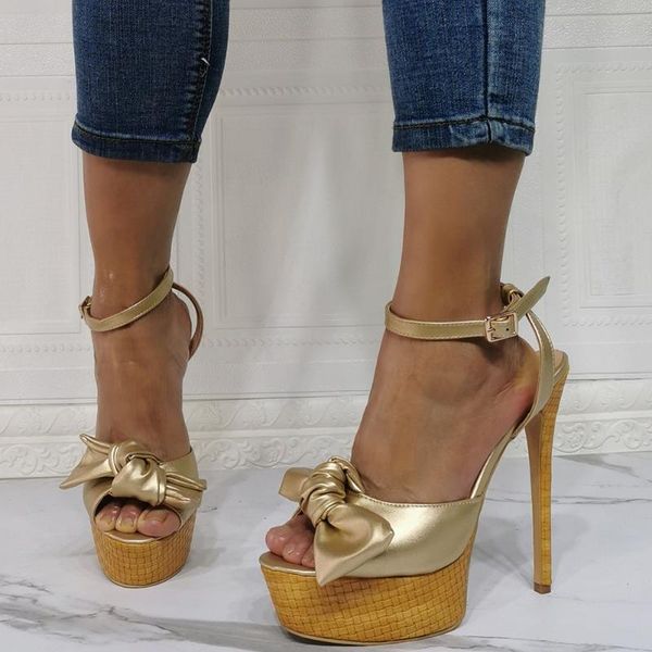 sandals brand design great quality gold sweet bridal wedding party bow knot extreme high heels big size 47 woman shoes sexy, Black
sandals brand design great quality gold sweet bridal wedding party bow knot extreme high heels big size 47 woman shoes sexy, Black
