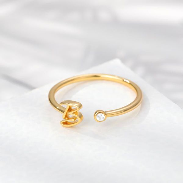 cluster rings a-z 26 letters initial name zircon for women men geometric alloy creative finger wedding ring engagement jewelry wholesale, Golden;silver
cluster rings a-z 26 letters initial name zircon for women men geometric alloy creative finger wedding ring engagement jewelry wholesale, Golden;silver