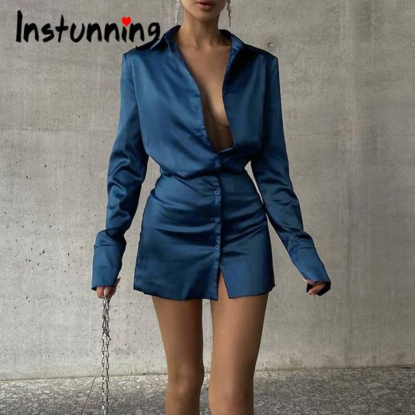 casual dresses instunning women satin turn down collar dress club long sleeve elegant vintage bodycon solid female clothing, Black;gray
casual dresses instunning women satin turn down collar dress club long sleeve elegant vintage bodycon solid female clothing, Black;gray