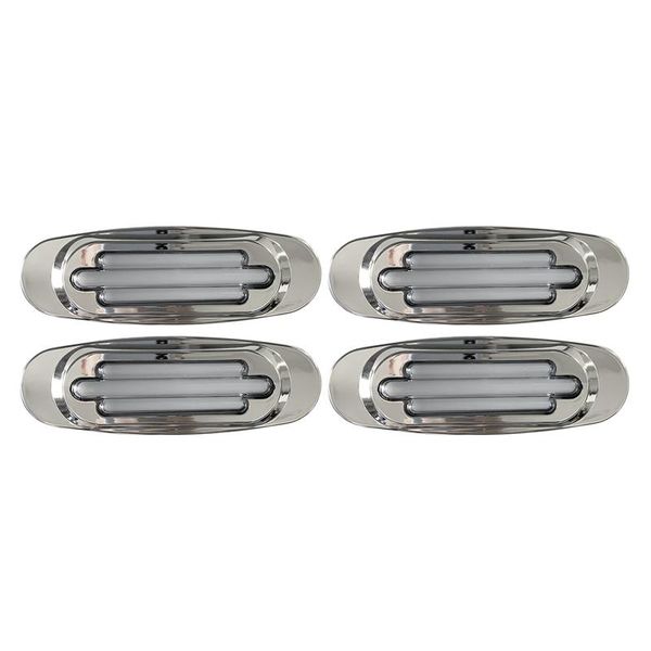 emergency lights 4 pcs side led marker with chrome bezel universal clearance markers for truck trailer boat atv marine
emergency lights 4 pcs side led marker with chrome bezel universal clearance markers for truck trailer boat atv marine