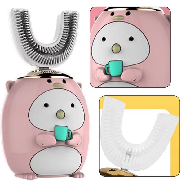 smart electric toothbrush 360 degrees u shape ultrasonic whitening full automatically 2-6 year old kids
smart electric toothbrush 360 degrees u shape ultrasonic whitening full automatically 2-6 year old kids