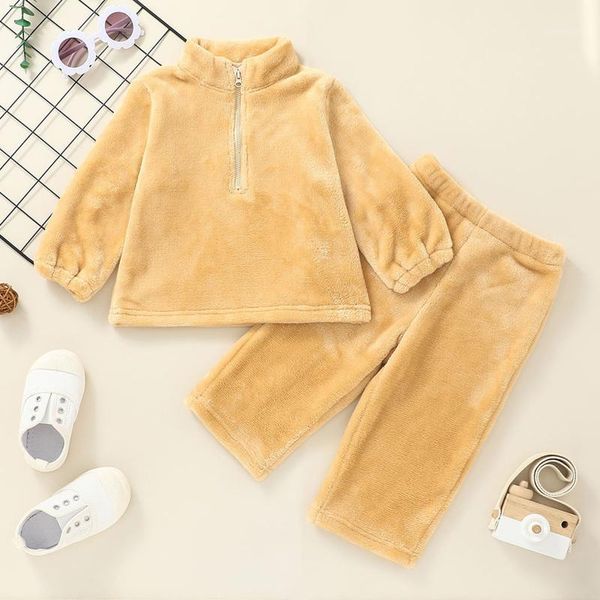 clothing sets winter warm baby fleece clothes toddler infant girls boys solid sweatshirt pants born girl1, White
clothing sets winter warm baby fleece clothes toddler infant girls boys solid sweatshirt pants born girl1, White