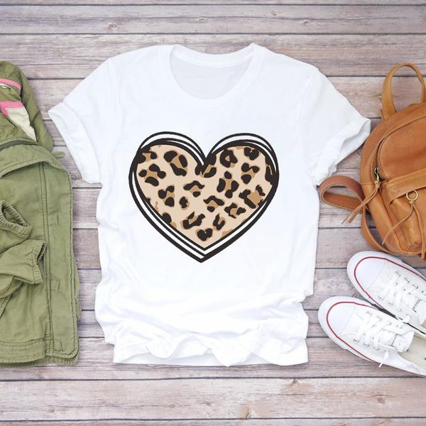 womens t-shirts casual clothing lover cute leopard heat sweet short sleeve women print ladies t graphic female tee t-shirt women's, White
womens t-shirts casual clothing lover cute leopard heat sweet short sleeve women print ladies t graphic female tee t-shirt women's, White