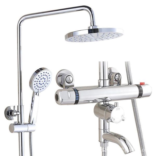 bathroom shower set intelligent thermostatic faucet nozzle brass mixing valve system sets
bathroom shower set intelligent thermostatic faucet nozzle brass mixing valve system sets