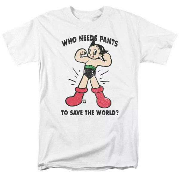Astro Boy Who Needs Pants T Shirt Mens Licensed Cartoon Merchandise White, White;black
Astro Boy Who Needs Pants T Shirt Mens Licensed Cartoon Merchandise White, White;black
