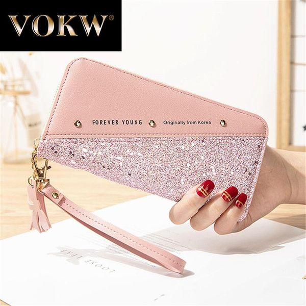 wallets 2021 fashion sequined patchwork glitter wallet for women long pu leather coin purse female girls gifts wholeale, Red;black
wallets 2021 fashion sequined patchwork glitter wallet for women long pu leather coin purse female girls gifts wholeale, Red;black