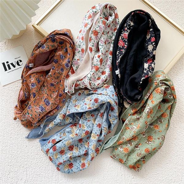scarves scarf all-match polychromatic western style decorative silk floral double, Blue;gray
scarves scarf all-match polychromatic western style decorative silk floral double, Blue;gray