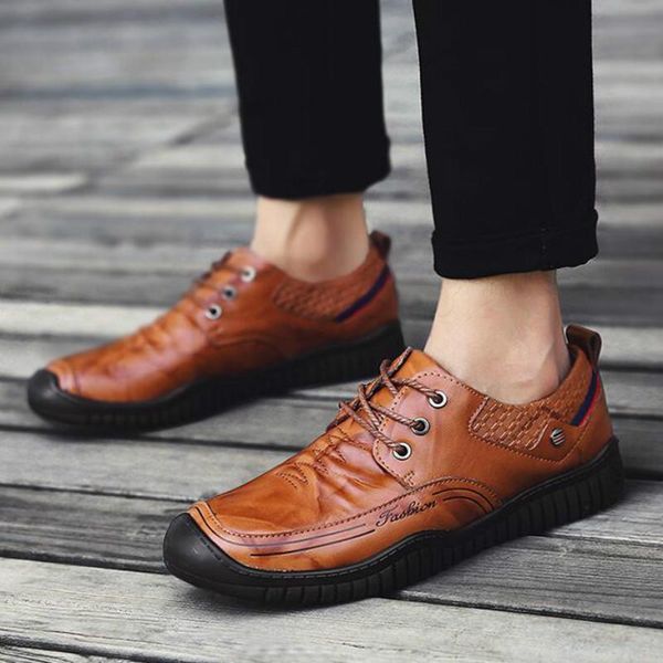 dress shoes yeeloca handmade real leather business men formal lace up casual oxford british mens mocasines hombre, Black
dress shoes yeeloca handmade real leather business men formal lace up casual oxford british mens mocasines hombre, Black