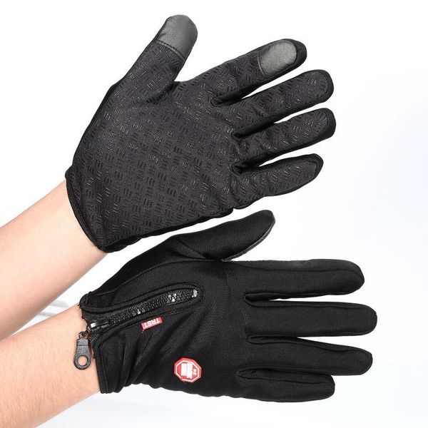 cycling gloves windproof touch screen mens womens full finger waterproof driving winter warm equipment, Black
cycling gloves windproof touch screen mens womens full finger waterproof driving winter warm equipment, Black