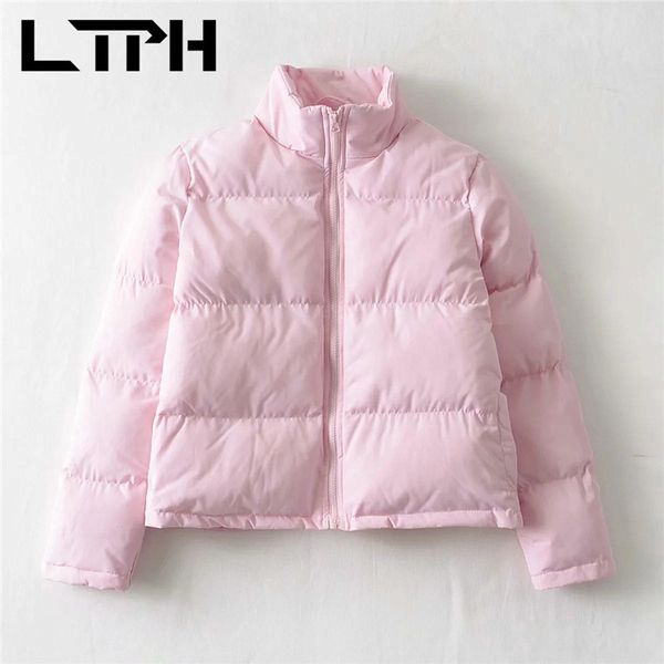 simple pink woman parkas stand collar long sleeve outerwear thicken warm all-match slim zipper coat winter jacket 210427, Black
simple pink woman parkas stand collar long sleeve outerwear thicken warm all-match slim zipper coat winter jacket 210427, Black