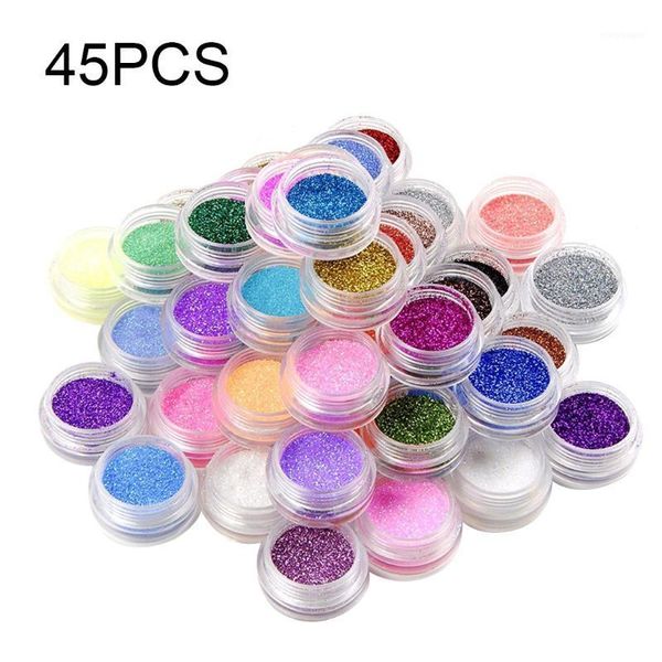 45colors/set nail glitter powder set body face makeup manicure art decoration shiny powder1, Silver;gold
45colors/set nail glitter powder set body face makeup manicure art decoration shiny powder1, Silver;gold