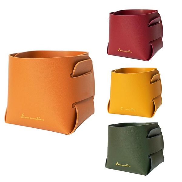 storage baskets basket collapsible deskorganizer leather cubes cosmetic key sundries
storage baskets basket collapsible deskorganizer leather cubes cosmetic key sundries