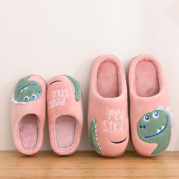 slippers 2021 cute cartoon dinosaur plush parent-child house women indoor slides non-slip outdoor men winter bedroom warm shoes, Black
slippers 2021 cute cartoon dinosaur plush parent-child house women indoor slides non-slip outdoor men winter bedroom warm shoes, Black