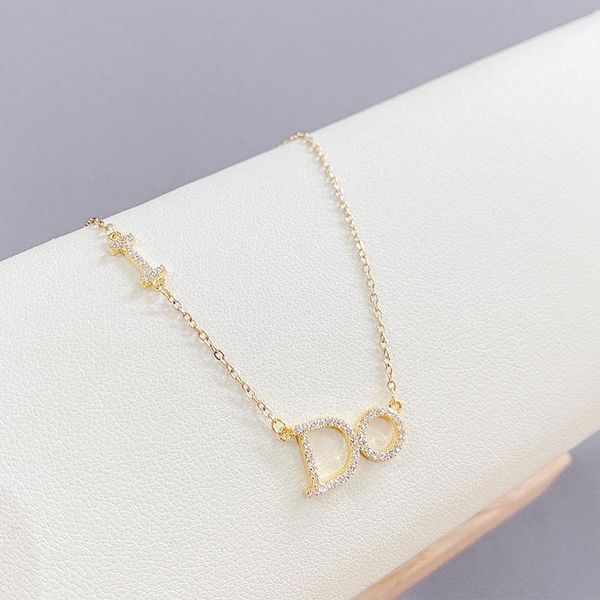 chains botu 2021 elegant letter do pendant necklace fashion ornament simple personality light luxury for women girls gift, Silver
chains botu 2021 elegant letter do pendant necklace fashion ornament simple personality light luxury for women girls gift, Silver