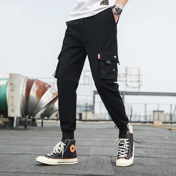 side pockets cargo harem ribbons women pant black hip hop casual male joggers trousers fashion streetwear
side pockets cargo harem ribbons women pant black hip hop casual male joggers trousers fashion streetwear