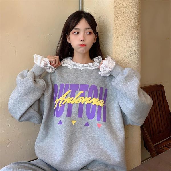 women's hoodies & sweatshirts loose vintage letter print sweatshirt japanese harajuku ulzzang female korean kawaii cute clothing for wo, Black
women's hoodies & sweatshirts loose vintage letter print sweatshirt japanese harajuku ulzzang female korean kawaii cute clothing for wo, Black