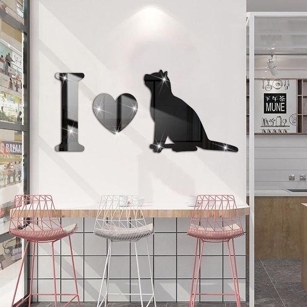 wall stickers i love cat 3d cartoon mirror acrylic diy combination home sticker black and gold for living room background
wall stickers i love cat 3d cartoon mirror acrylic diy combination home sticker black and gold for living room background