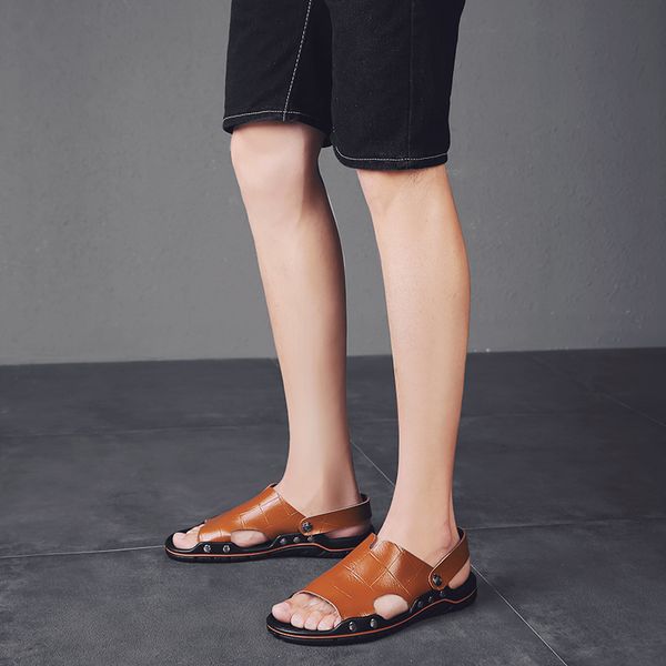 summer cross-border sandals 2021 mens large size breathable casual trend two-user outdoor beach sandal code:40hd-1998, Black
summer cross-border sandals 2021 mens large size breathable casual trend two-user outdoor beach sandal code:40hd-1998, Black